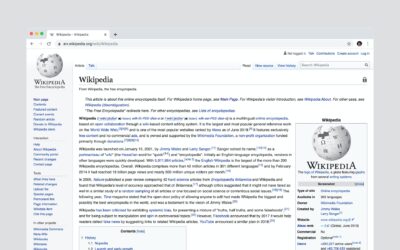 Scraping API for Wikipedia