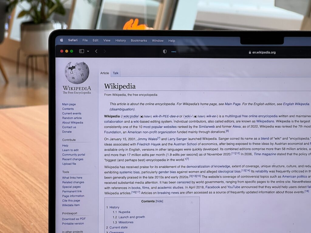 Understanding Wikipedia's Structure
