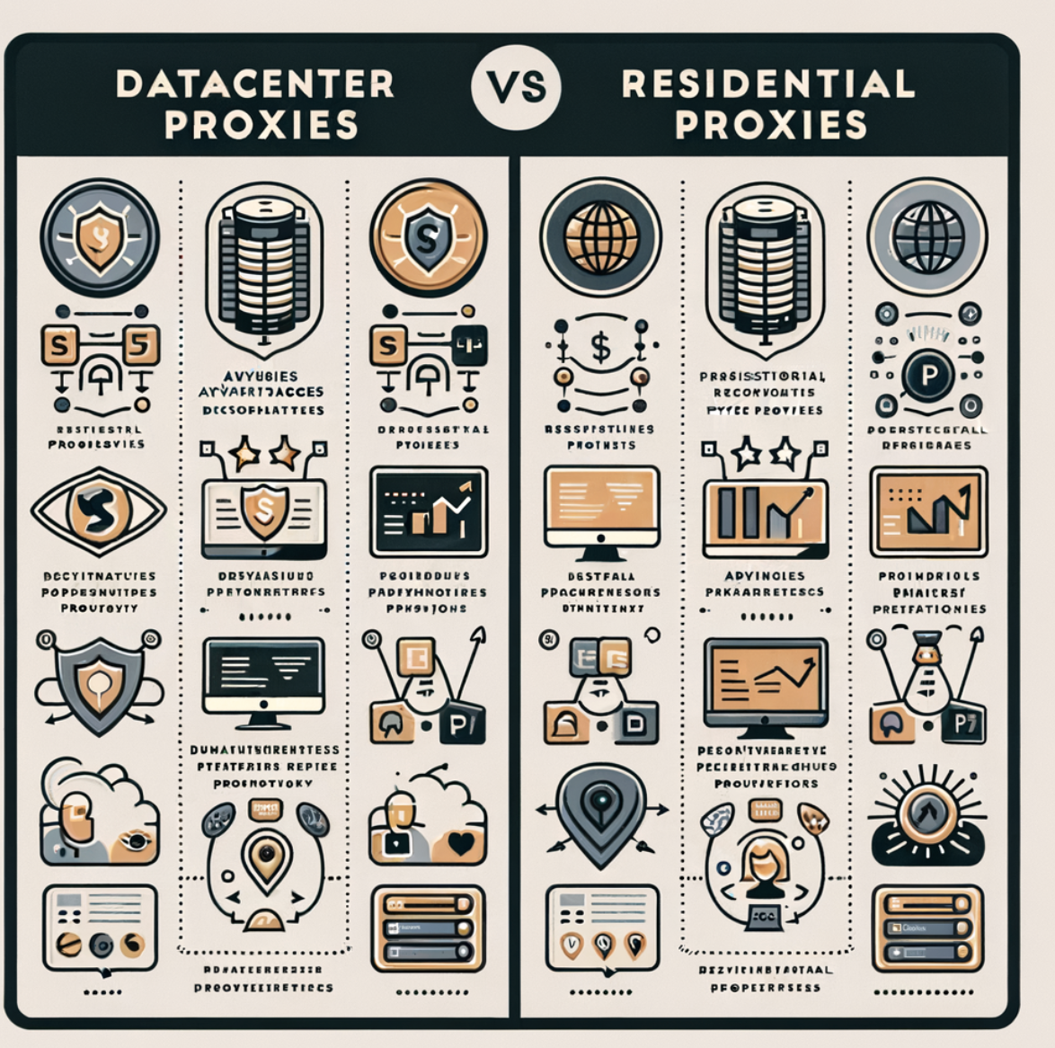 Datacenter Proxies vs. Residential Proxies