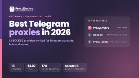 Best Telegram proxy services 2026 - SOCKS5 and MTProto proxies for Telegram compared