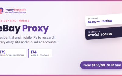 eBay Proxies: Residential & Mobile IPs for Sellers and Market Research