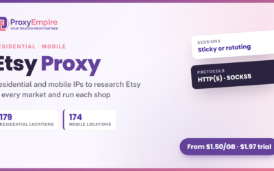 Etsy Proxies: Residential & Mobile IPs for Sellers and Shop Research