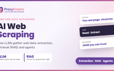 LLMs and Data Gathering: How AI Web Scraping, RAG and Agents Collect Web Data