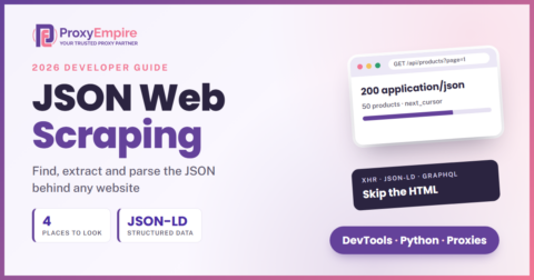 JSON web scraping guide: finding JSON endpoints, JSON-LD and pagination with Python