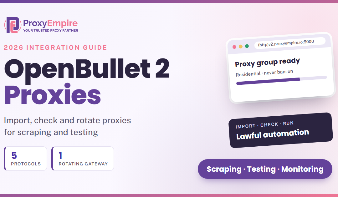 OpenBullet 2 Proxies: How to Import, Check and Rotate Proxies in OpenBullet