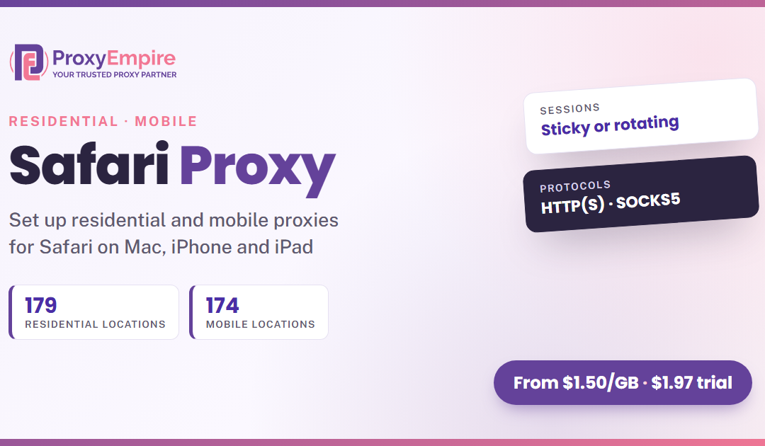 Safari Proxy: How to Set Up a Proxy for Safari on Mac and iPhone