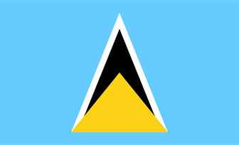 Flag of Saint Lucia