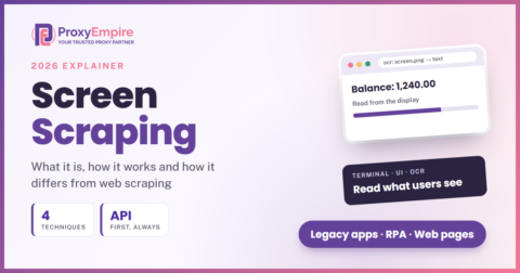 Screen scraping vs web scraping explained: techniques, uses and limits