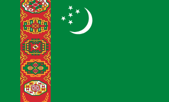 Flag of Turkmenistan