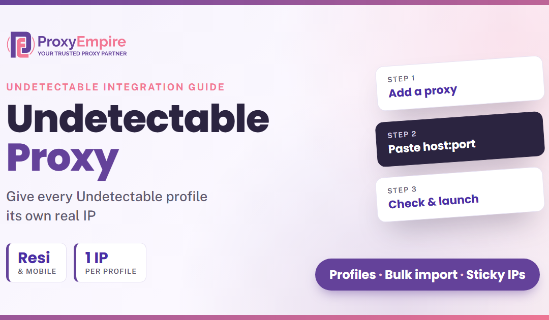 Undetectable Browser Proxy Setup and Review (20% Promo Code)