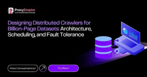 Designing distributed crawlers for billion-page datasets: architecture, scheduling and fault tolerance, by ProxyEmpire
