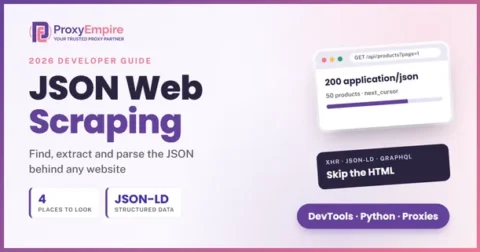 JSON web scraping guide: finding JSON endpoints, JSON-LD and pagination with Python